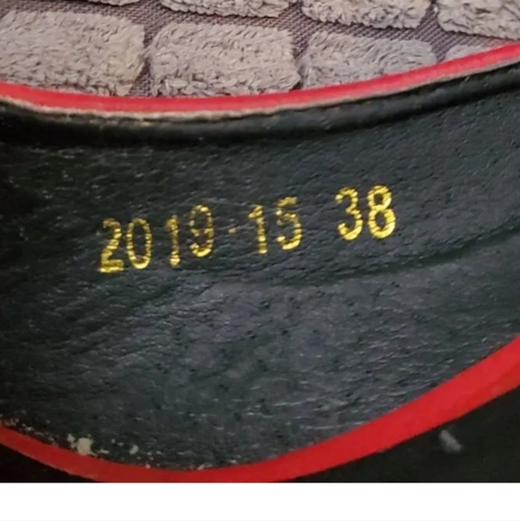 Vintage Playboy Red Stiletto High Heels 5 uk 38 eu - Picture 7 of 10